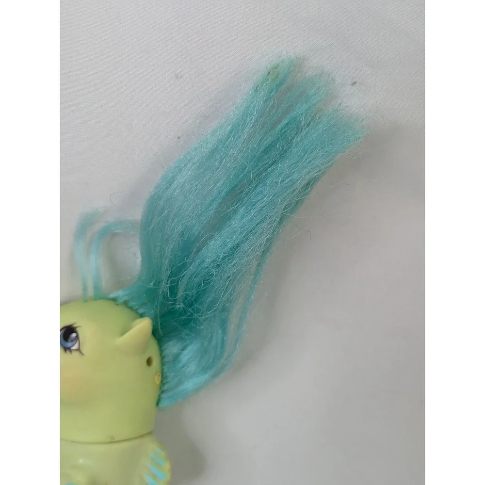 Hasbro My Little‎ Pony Seahorse Shimmer Green 4 Inch 1984 Float Lot